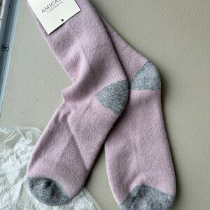 100% Cashmere SOCKS!!- Amicale Cashmere